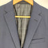 バーバリーブラックレーベル BURBERRY BLACK LABEL 裏地チェック ウールポリ 2Bテーラードジャケット メンズ import:M